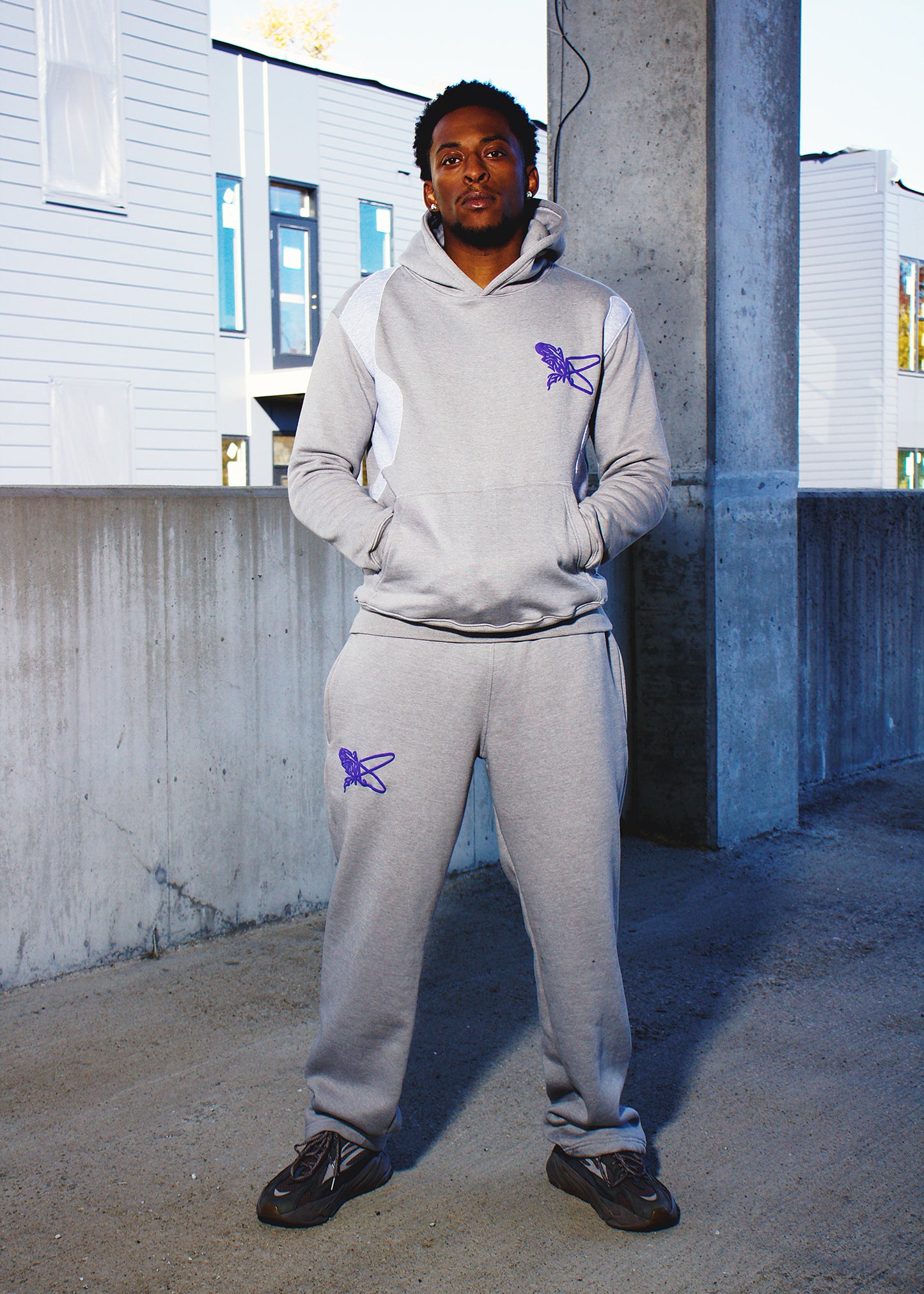 Grey Apricity Hoodie